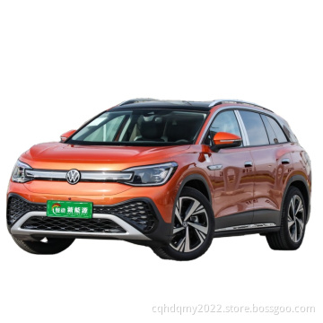 عالي الجودة سيارة فولكس واجن معرف 6 ، VW Crozz ID6 Pro 2022 سيارة طاقة جديدة في مخزون سيارة جديدة سيارة كهربائية عالية السرعة